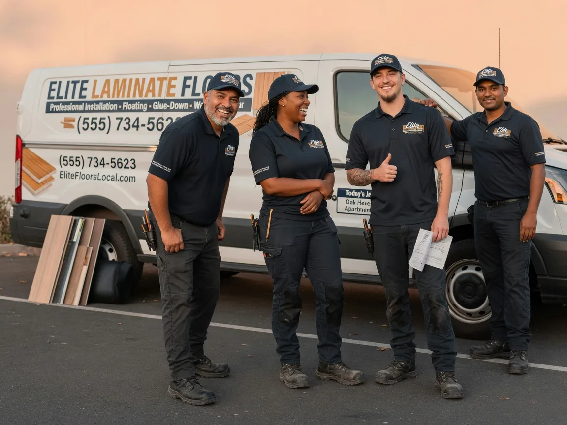 Laminate flooring installation company in Lennon, MI